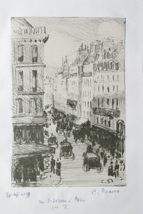 Rue Saint-Lazare, Parigi, 1897