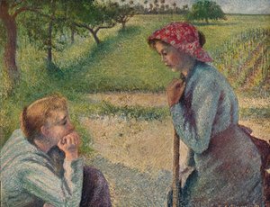 Il chiacchierone, 1892, 1935 da Camille Jacob Pissarro