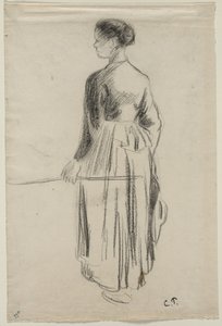 La pastorella, Eragny da Camille Pissarro