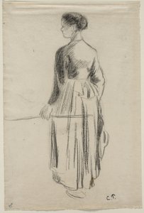 La pastorella, Eragny da Camille Pissarro