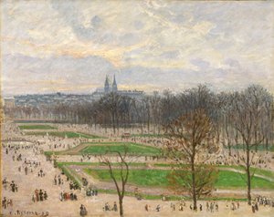 Il Giardino delle Tuileries in un pomeriggio d