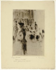 La domestica che fa la spesa da Camille Pissarro