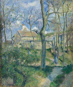 Il sentiero per Les Pouilleux, Pontoise da Camille Jacob Pissarro