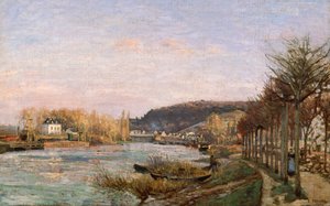 La Senna a Bougival da Camille Jacob Pissarro