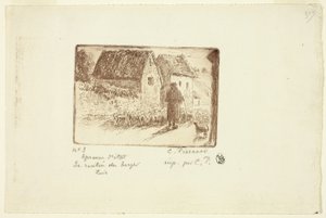 Il ritorno del pastore da Camille Pissarro