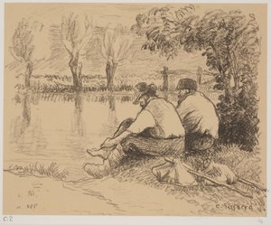 I vagabondi da Camille Jacob Pissarro