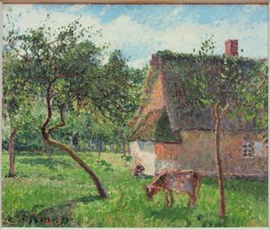 Un clos à Varengeville da Camille Pissarro