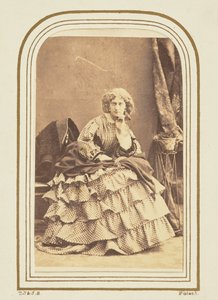[Rose Leclerq (1845 - 1899), attrice] da Camille Silvy