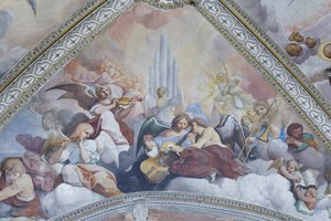 Ciclo di affreschi dedicato alla Vergine, particolare da Camillo Procaccini