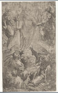 Trasfigurazione di Cristo sul monte Tabor da Camillo Procaccini