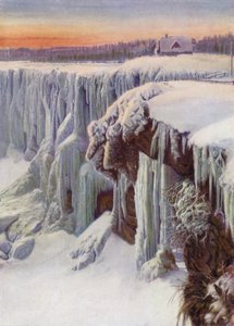 Cascate del Niagara ghiacciate in inverno (foto a colori) da Canadian Photographer