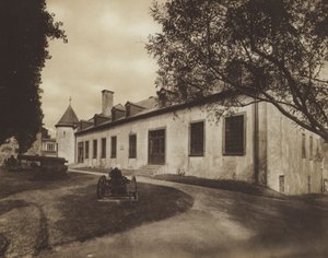 Il castello di Ramezay, costruito nel 1705 (foto b/n)