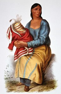 Una vedova Chippewa da Canadian School