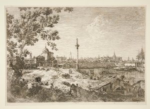 Veduta immaginaria di Padova, dalla serie Vedute da Canaletto (Giovanni Antonio Canal)