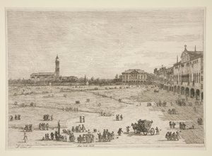 Prà della Valle, dalla serie Vedute da Canaletto (Giovanni Antonio Canal)
