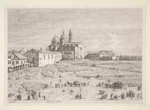 S. Giustina in Prà della Valle, dalla serie Vedute
