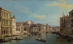 Il Canal Grande a Venezia da Palazzo Flangini a Campo San Marcuola da Canaletto (Giovanni Antonio Canal)
