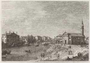 Al Dolo, c. 1735-1746 da Canaletto