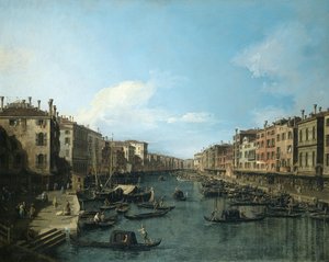Canaletto - Canal Grande, 1738-42 da Canaletto