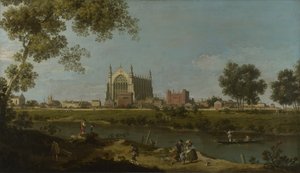 Eton College, c. 1754 da Giovanni Antonio Canal