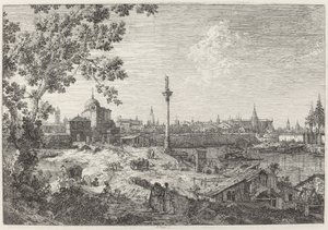 Veduta immaginaria di Padova da Canaletto