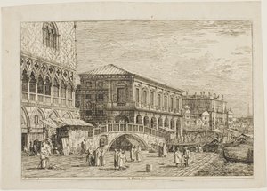 Le Prigioni. V., da Vedute da Canaletto