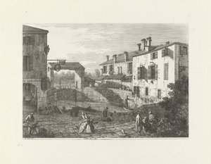 Le porte del Dolo da Canaletto
