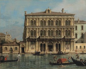 Palazzo Vendramin-Calergi, sul Canal Grande, Venezia da Canaletto