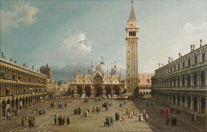 Piazza San Marco da Canaletto