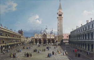 Piazza San Marco da Canaletto