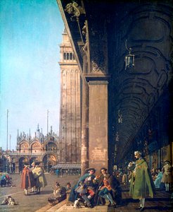 Piazza San Marco e la Colonnata, 1756