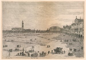 Prato della Valle (Padova), dalle Vedute altre prese da i luoghi altre ideate