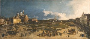 Prà della Valle a Padova da Giovanni Antonio Canal