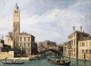 Il Canal Grande con San Geremia, Palazzo Labia e l