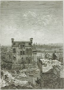 La Casa con il Peristilio, da Vedute da Canaletto