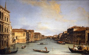 Veduta del Canal Grande da Giovanni Antonio Canal