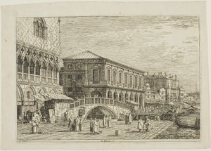 Le Prigioni. V., da Vedute da Canaletto