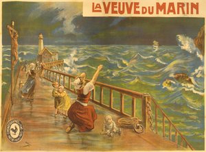 Poster per il film muto Pathé 