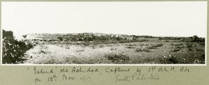 Esdud, vecchia Ashdod, catturata dalla 1ª Brigata A.L.H. il 13 novembre 1917 da Capt. Arthur Rhodes