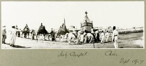 Tappeto Sacro, Il Cairo, settembre 1917 da Capt. Arthur Rhodes