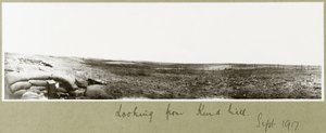 Vista da Kurd Hill, settembre 1917 da Capt. Arthur Rhodes