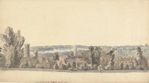 Vista di Ipswich, Suffolk da Capt. Francis Grose