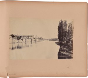 Il Palazzo ecc. dal 1° ponte - Srinugur