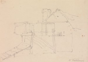 A Fishhouse, Isola di Wight da Capt. Thomas Hastings