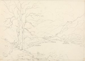 A Rydal Lake, 8 Febbraio 1836 da Capt. Thomas Hastings