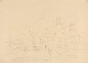 Casa colonica di Barton, East Cowes, Isola di Wight, maggio 1833 da Capt. Thomas Hastings
