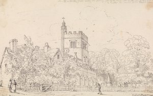 Chiesa di Cheshunt, 23 maggio 1814 da Capt. Thomas Hastings