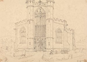 Chiesa di San Bartolomeo, Crewkerne da Capt. Thomas Hastings