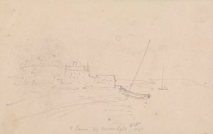 East Cowes al Chiaro di Luna, Settembre 1827 da Capt. Thomas Hastings