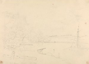 Fish House, Isola di Wight, settembre 1826 da Capt. Thomas Hastings